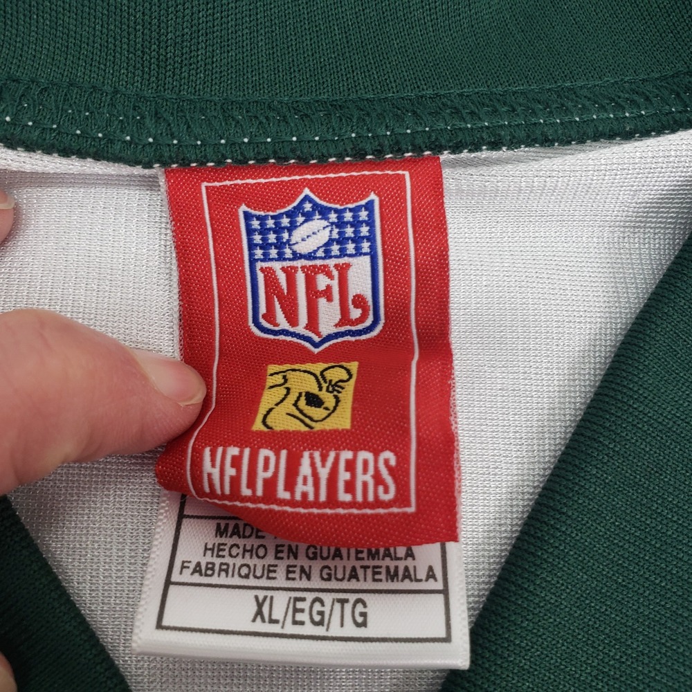 Reebok Green Bay‎ Packers Brett Favre 4 NFL Jersey White Men's XL Football Shirt - Picture 7 of 10